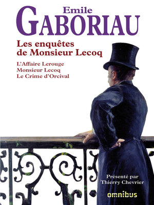 cover image of Les Enquêtes de M. Lecoq